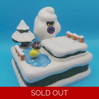 Super Mario 3D World - Mini 6-5 Ty-Foo Flurries Diorama